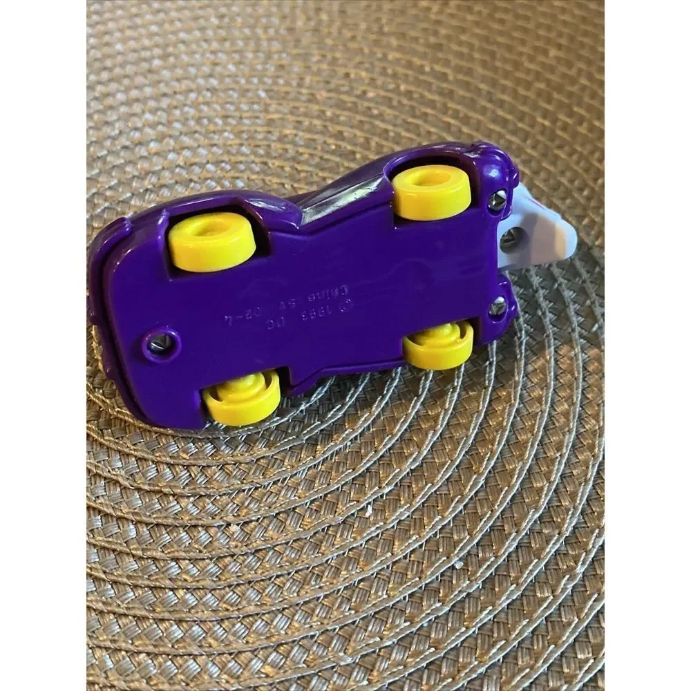 1993 McDonalds Purple Joker Car Vintage Batman Dc Comics